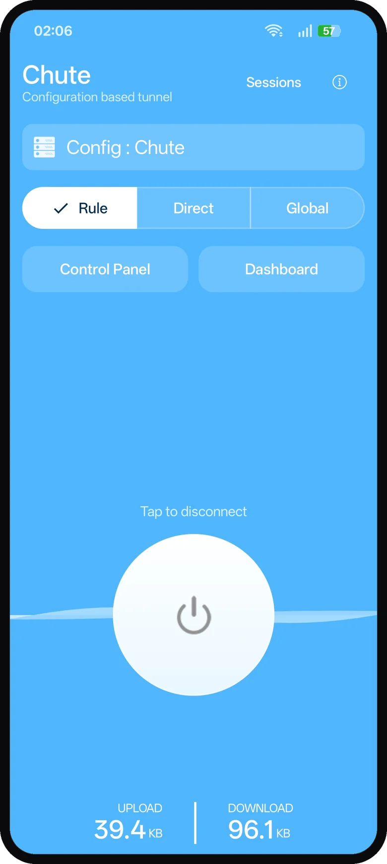Chute Android Screenshot